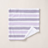 Ensemble De Serviettes De Bain Pastel Stripes (Gant de toilette)