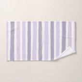 Ensemble De Serviettes De Bain Pastel Stripes (Serviette à main)