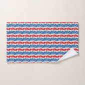 Ensemble de serviettes de bain Patriotic USA (Serviette à main)
