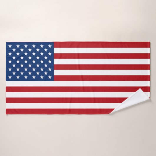 Ensemble de serviettes de bain patriotique America (Serviette de bain)