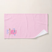 Ensemble de serviettes de bain personnalisé Chouet (Serviette à main)