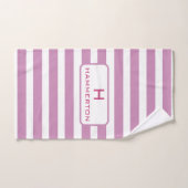 Ensemble de serviettes de bain personnalisées (Serviette à main)