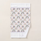 Ensemble de serviettes de bain personnalisées avec (Serviette à main)
