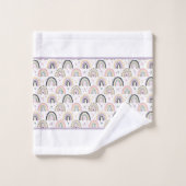 Ensemble de serviettes de bain personnalisées avec (Gant de toilette)