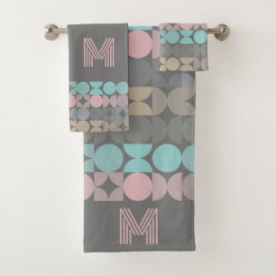 Ensemble de serviettes de bain personnalisées avec