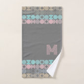 Ensemble de serviettes de bain personnalisées avec (Serviette à main)