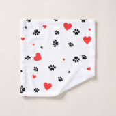 Ensemble de serviettes de bain personnalisées avec (Gant de toilette)