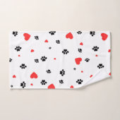 Ensemble de serviettes de bain personnalisées avec (Serviette à main)