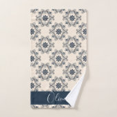 Ensemble de serviettes de bain personnalisées avec (Serviette à main)