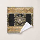 Ensemble de serviettes de bain personnalisées clé  (Gant de toilette)