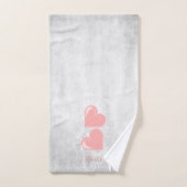 Ensemble de serviettes de bain personnalisées Coeu (Serviette à main)