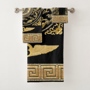 Ensemble de serviettes de bain personnalisées Medu