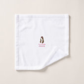 Ensemble de serviettes de bain personnalisées pour (Gant de toilette)