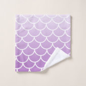 Ensemble de serviettes de bain personnalisées Viol (Gant de toilette)