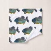 Ensemble de serviettes de bain Piranha Frenzy (Gant de toilette)