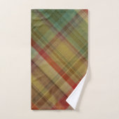 Ensemble de serviettes de bain Plaid #1 (Serviette à main)