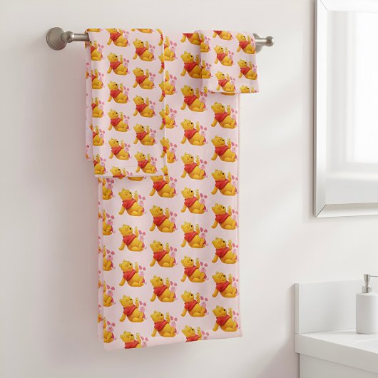 Ensemble de serviettes de bain Pooh