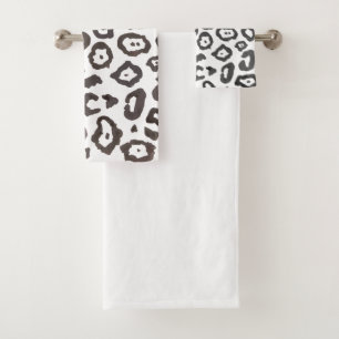 Ensemble de serviettes de bain Poster de animal Em
