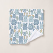 Ensemble de serviettes de bain pour animaux sauvag (Gant de toilette)