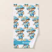Ensemble de serviettes de bain pour bébé et tout-p (Serviette à main)