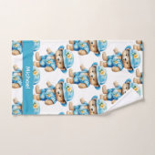 Ensemble de serviettes de bain pour bébé et tout-p (Serviette à main)