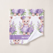 Ensemble de serviettes de bain pour bébé et tout-p (Gant de toilette)