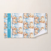 Ensemble de serviettes de bain pour bébé et tout-p (Serviette à main)