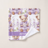 Ensemble de serviettes de bain pour bébé et tout-p (Gant de toilette)