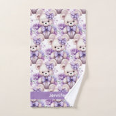 Ensemble de serviettes de bain pour bébé et tout-p (Serviette à main)