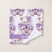 Ensemble de serviettes de bain pour bébé et tout-p (Gant de toilette)