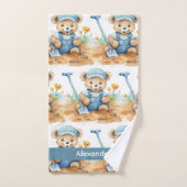 Ensemble de serviettes de bain pour bébé et tout-p (Serviette à main)