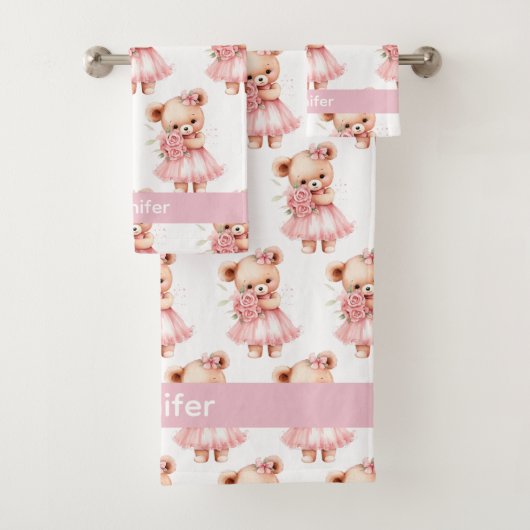 Ensemble de serviettes de bain pour bébé et tout-p (En situation)
