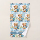 Ensemble de serviettes de bain pour bébé et tout-p (Serviette à main)