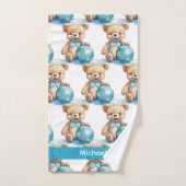 Ensemble de serviettes de bain pour bébé et tout-p (Serviette à main)