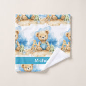Ensemble de serviettes de bain pour bébé et tout-p (Gant de toilette)