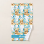 Ensemble de serviettes de bain pour bébé et tout-p (Serviette à main)
