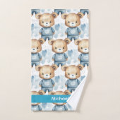 Ensemble de serviettes de bain pour bébé et tout-p (Serviette à main)