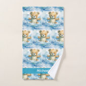 Ensemble de serviettes de bain pour bébé et tout-p (Serviette à main)