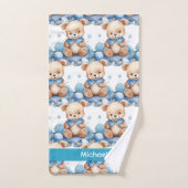 Ensemble de serviettes de bain pour bébé et tout-p (Serviette à main)