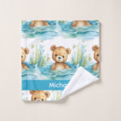 Ensemble de serviettes de bain pour bébé et tout-p (Gant de toilette)