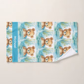 Ensemble de serviettes de bain pour bébé et tout-p (Serviette à main)