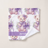 Ensemble de serviettes de bain pour bébé et tout-p (Gant de toilette)