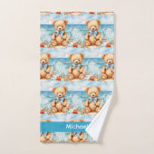 Ensemble de serviettes de bain pour bébé et tout-p (Serviette à main)