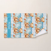 Ensemble de serviettes de bain pour bébé et tout-p (Serviette à main)