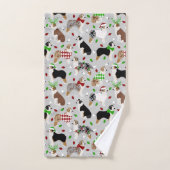 Ensemble de serviettes de bain pour berger austral (Serviette à main)