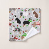 Ensemble de serviettes de bain pour berger austral (Gant de toilette)