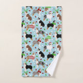Ensemble de serviettes de bain pour berger austral (Serviette à main)