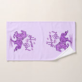 Ensemble de serviettes de bain pour chevaux (Serviette à main)