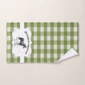 Ensemble de serviettes de bain pour chevaux de la  (Serviette à main)