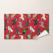 Ensemble de serviettes de bain pour chien de taure (Serviette à main)